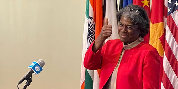 ABD'nin BM Daimi Temsilcisi göreve başladı