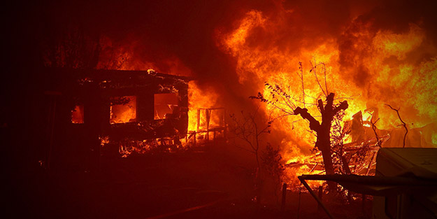 Ülke yangın yeri! ABD'de OHAL ilan edildi