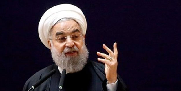 ABD'nin Cevad Zarif hamlesine Ruhani'den sert tepki: Çocukça bir iş