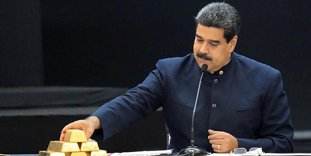 ABD'nin kucağındaki ülkeden şok iddia: Venezuela'dan 3 ton altın satın aldık!