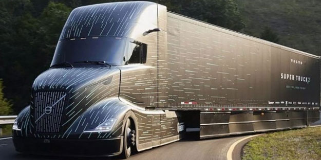 ABD’nin özel isteği: Tesla’dan iyi Volvo SuperTruck 2 ortaya çıktı