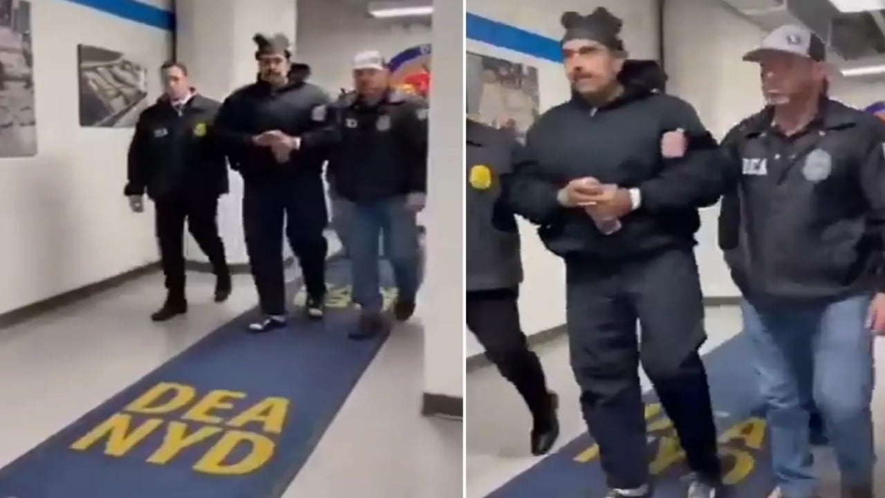 ABD’nin paylaştığı Maduro videosu tartışmaya yol açtı! Yürürken ağzından tek bir cümle çıktı