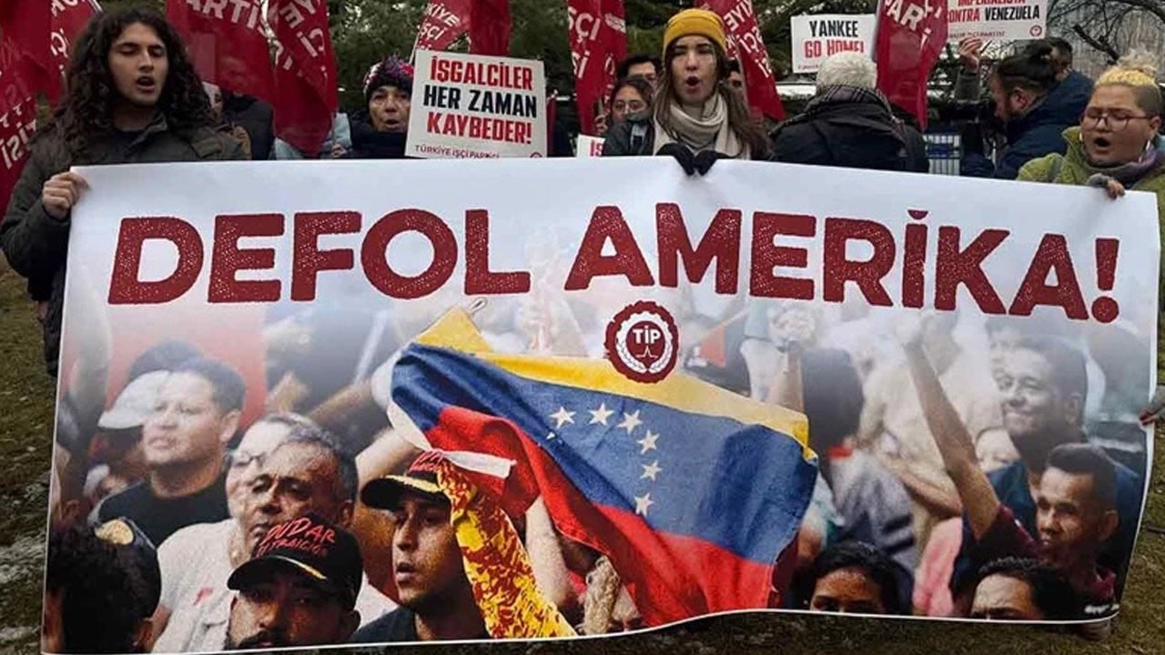 ABD’nin Venezuela haydutluğuna Türkiye'den sert tepki: Biz bu savaşın tarafıyız! Katil Amerika defol