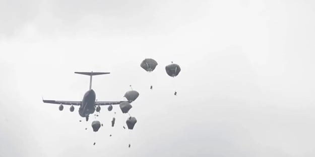 ABD'nin zırhlı araçları yere çakıldı!