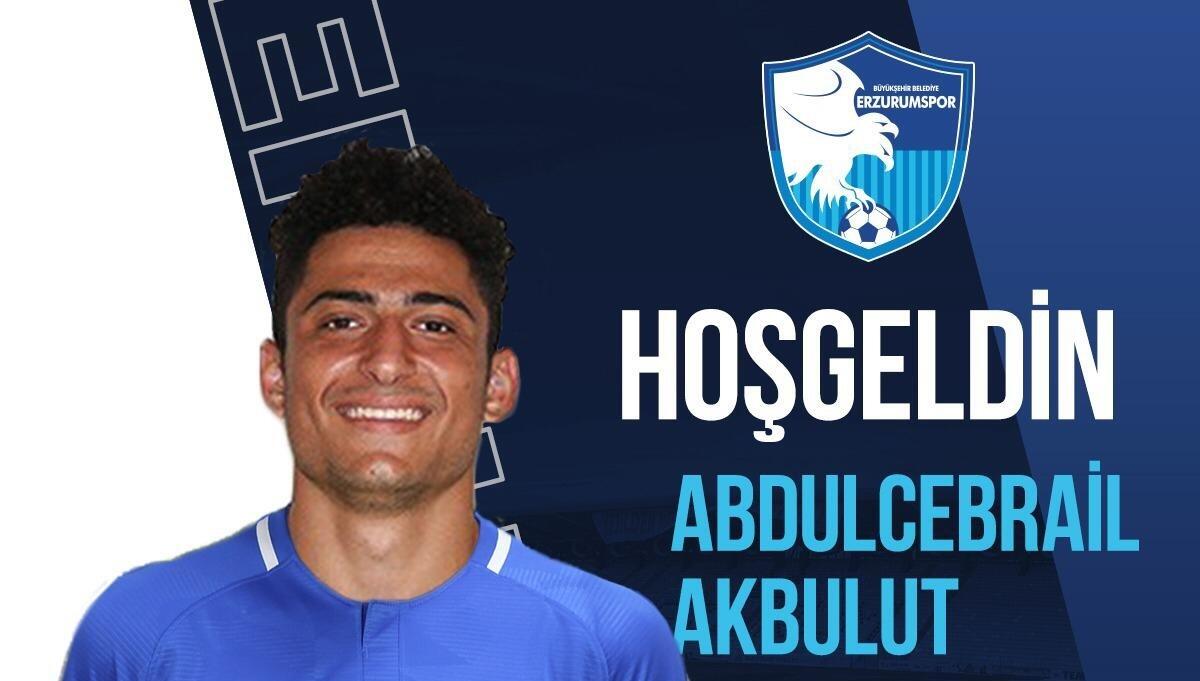 Abdulcebrail Akbulut, Erzurumspor'da!