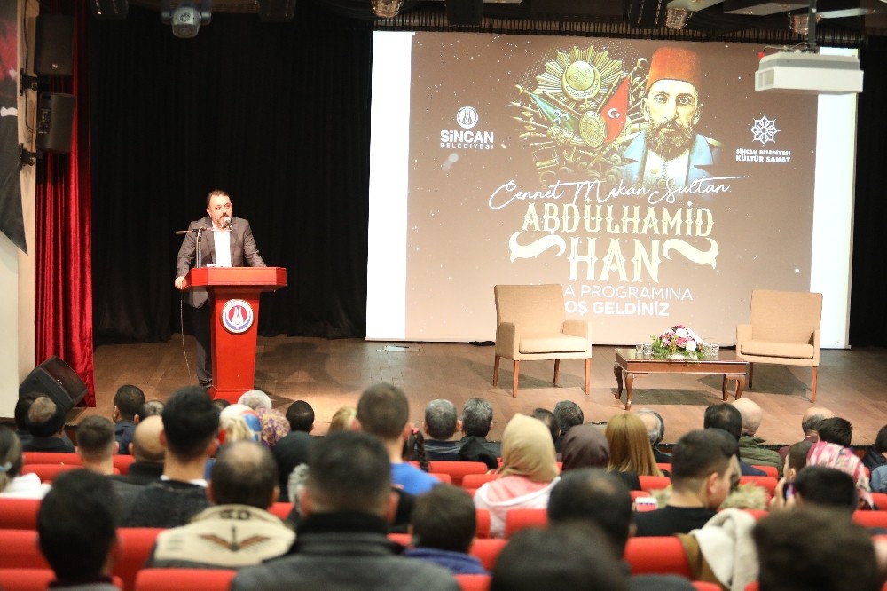 Abdülhamid Han Sincan’da anıldı 
