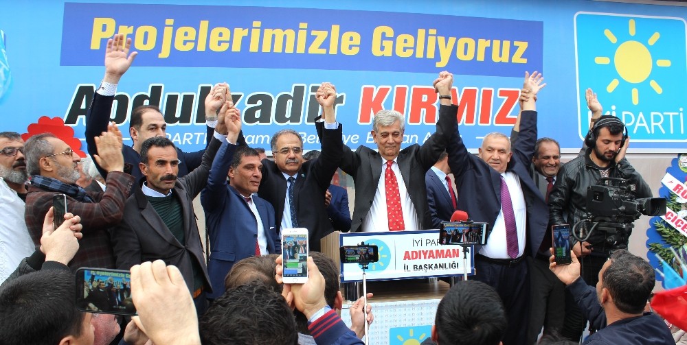 Abdulkadir Kırmızı’nın seçim irtibat bürosu açıldı 