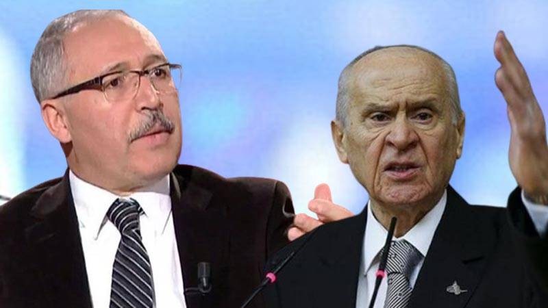 Abdulkadir Selvi'den Bahçeli'ye çok sert sözler! Sen ne yapmak istiyorsun böyle yahu