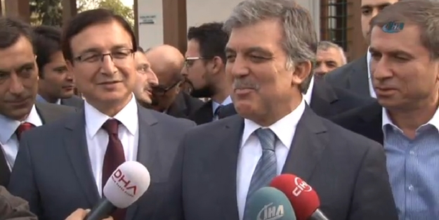 Yakın korumaları şehit olan Abdullah Gül'den ilk açıklama