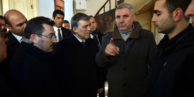 Abdullah Gül'den o karakola ziyaret