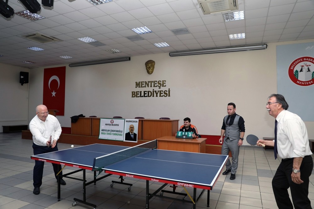 Abdullah Şinoforoğlu Masa Tenisi turnuvası başladı 