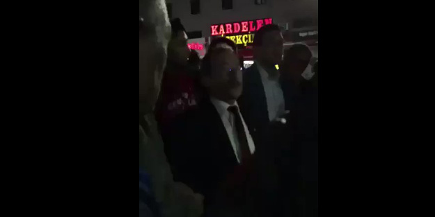 Abdüllatif Şener Konya'da insanları tehdit etti!