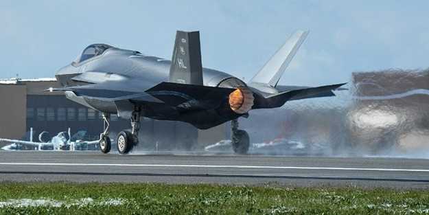 ABD'ye ait F-35'in çakılma nedeni açıklandı