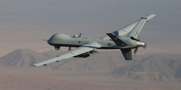 ABD'ye ait MQ-9 tipi İHA'yı düşürdüler!