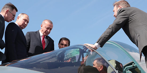 ABD’ye anlam yüklü mesaj! Erdoğan ve Putin beraber inceledi