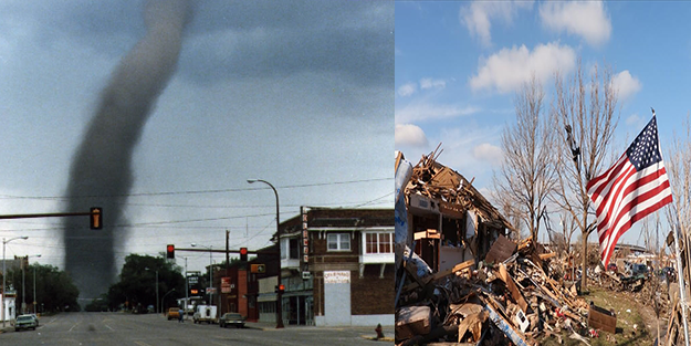 ABD'yi vuran hortumun verdiği zararın maliyeti dudak uçuklattı!