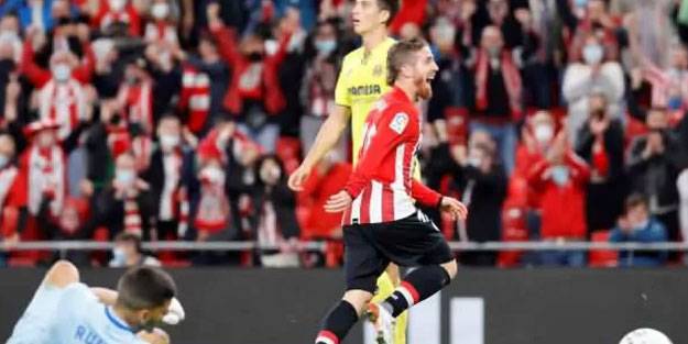 A.Bilbao, Villarreal'i mağlup etti!