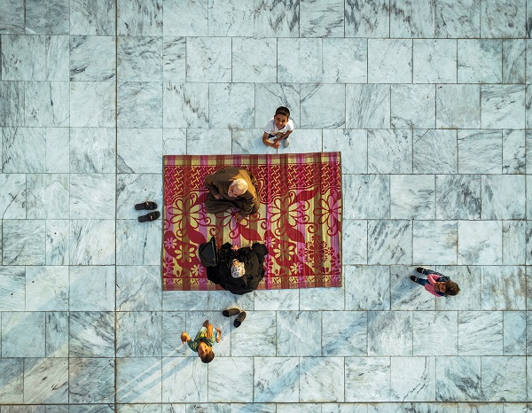 Abldulkadir Geylani Külliyesi'nde iftar