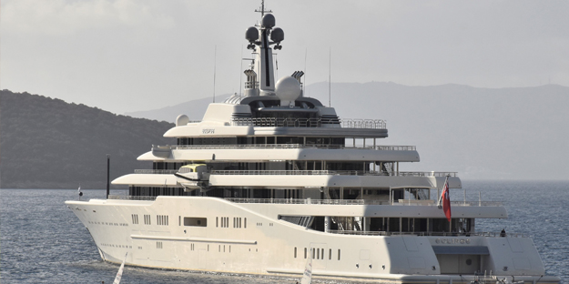 Abramoviç'in ultra lüks yatı Bodrum'da!