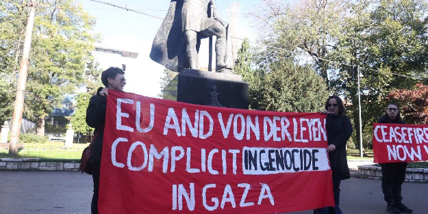 AB'ye Gazze tepkisi: Soykırımın suç ortağısınız!