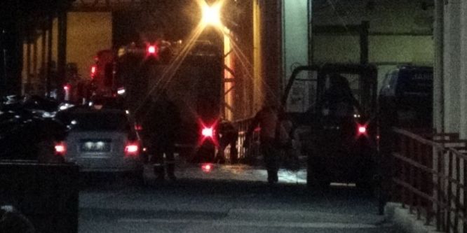 Fabrika'da yangın çıktı!