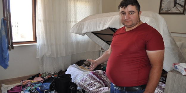 Açık bırakılan pencereden giren hırsız, evde bulunan para ve altınları çaldı