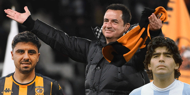 Acun Ilıcalı'nın takımı Hull City'de Ozan'ın golü İngilizlere Maradona'yı hatırlattı!