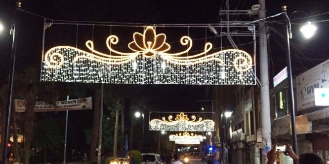 İzmit Belediyesi Kızıltepe’yi ışıklandırdı