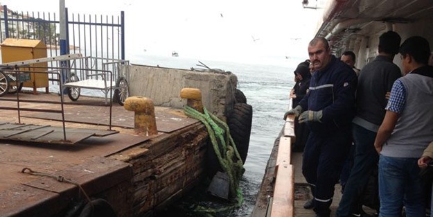 Ada Vapurunda büyük panik!