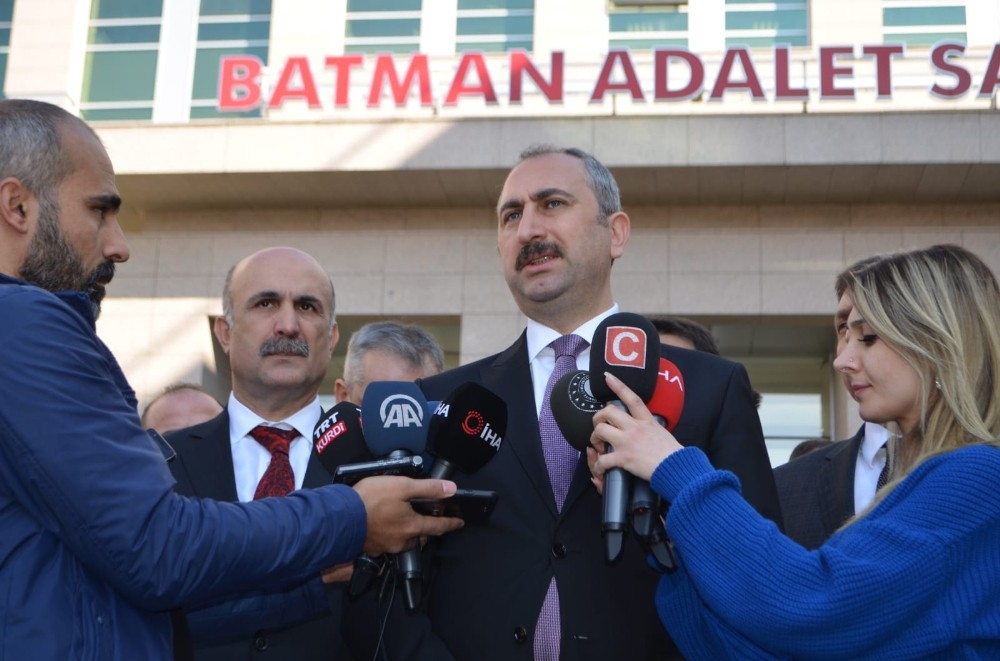 Adalet Bakanı Gül Batman’da 