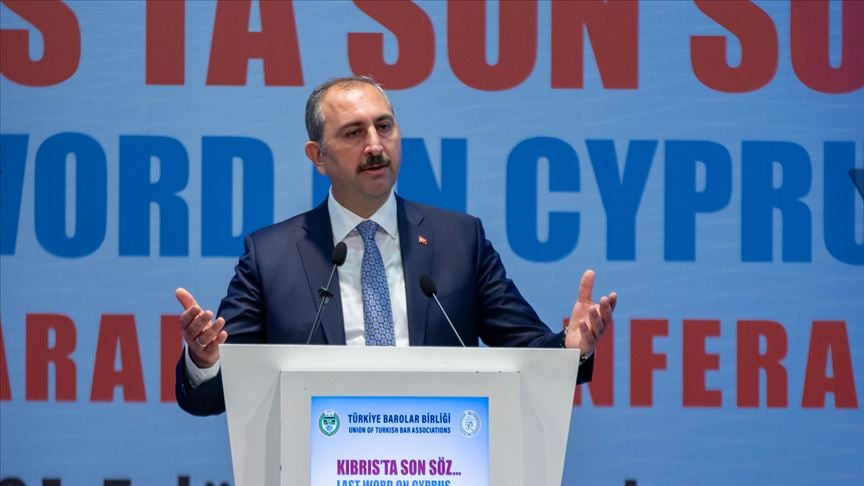 Adalet Bakanı Gül: Kıbrıs Türk halkının bu rezervlerde hakkı vardır
