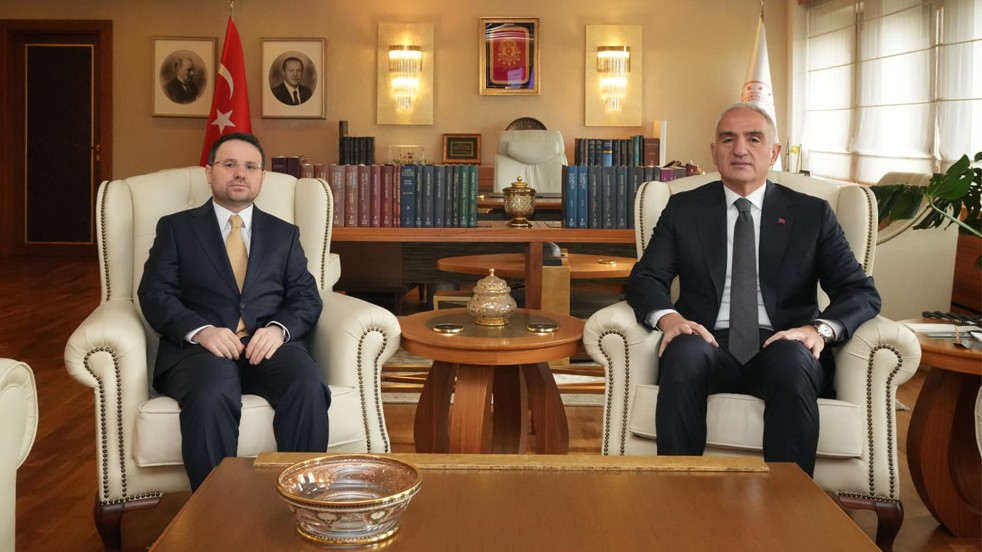 Adalet Bakanı Gürlek’ten Kültür ve Turizm Bakanı Ersoy’a ziyaret