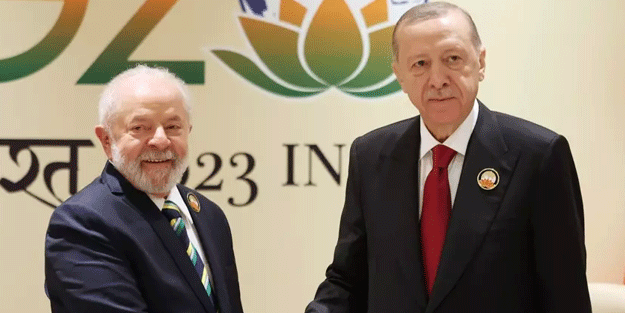 Adam taa nereden görüyor bizimkiler buradan görmüyor! Brezilya Devlet Başkanı Silva'dan Erdoğan'a övgü