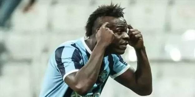Adana Demirspor'dan Beşiktaş'a Balotelli tepkisi