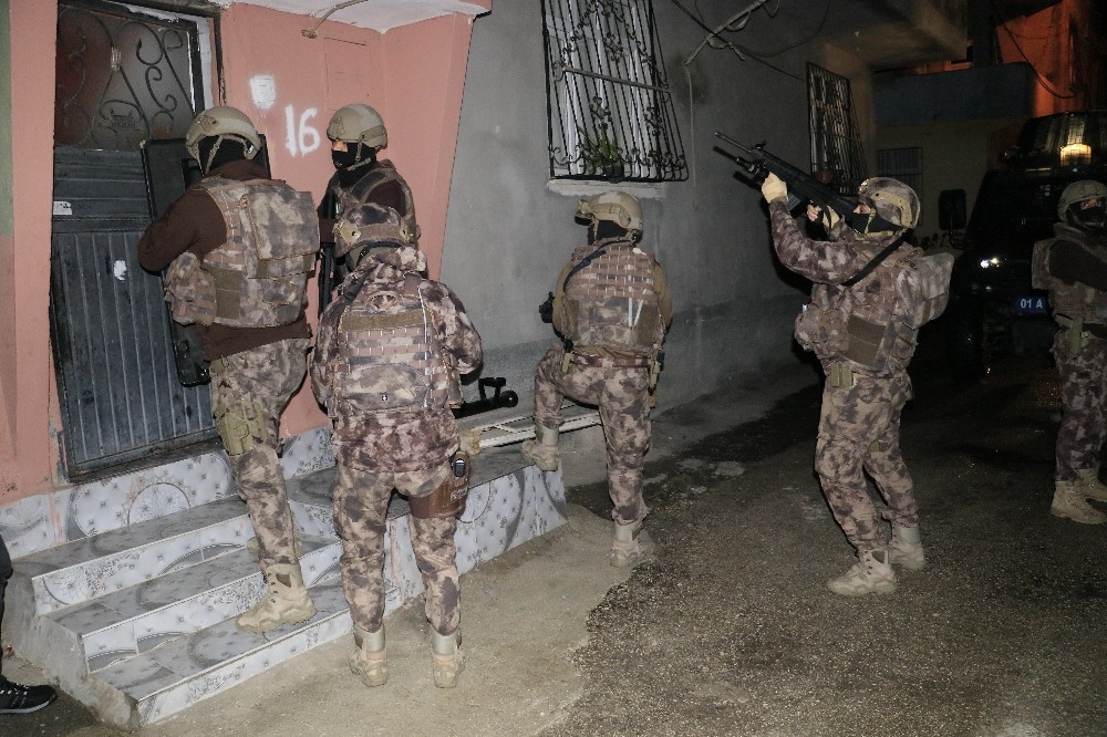 Adana merkezli 5 ilde torbacı operasyonu 