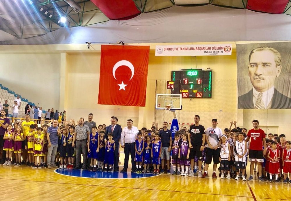 Adana’da 10 bin çocuk basketbol eğitimi aldı 