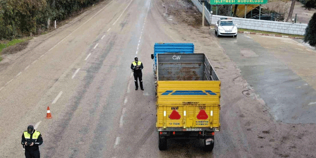 Adana'da 257 araç trafikten men edildi