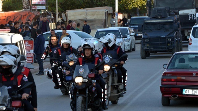 Adana'da 350 polisle uygulama
