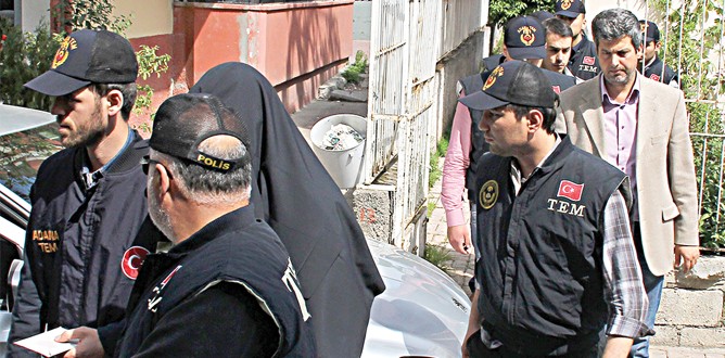 Adana’da 6 polis serbest