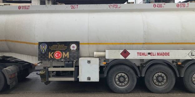 Adana'da 73 bin litre kaçak akaryakıt ele geçirildi