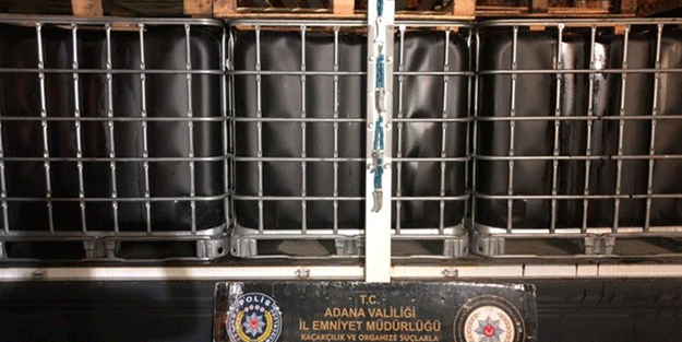 8 bin 200 litre kaçak akaryakıt ele geçirildi
