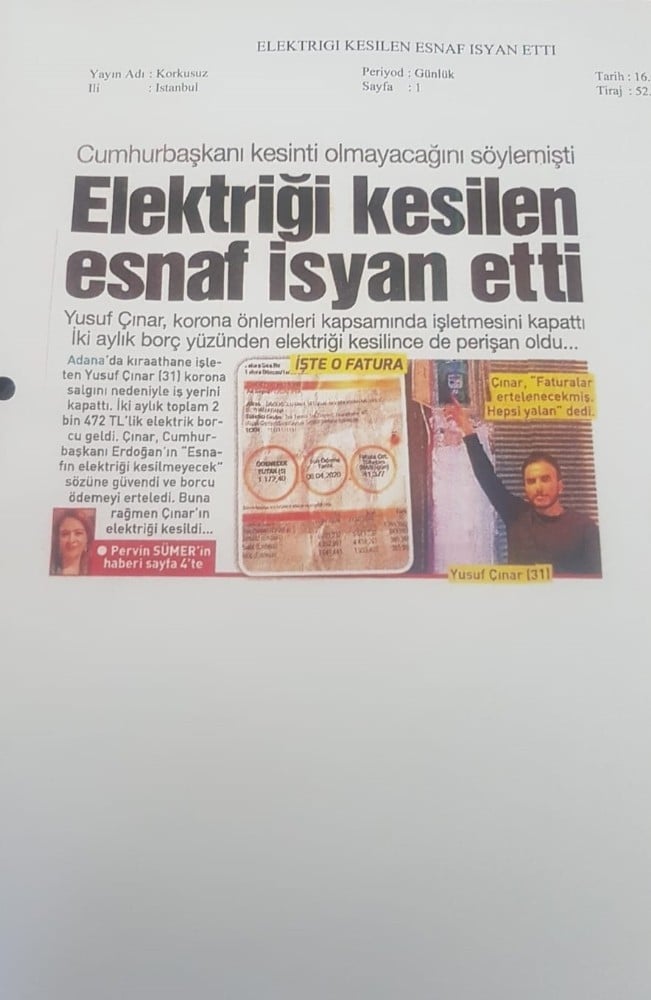 “Adana’da bazı iş yerlerinin enerjisinin usulsüz kesildiği“ iddiasına yalanlama 