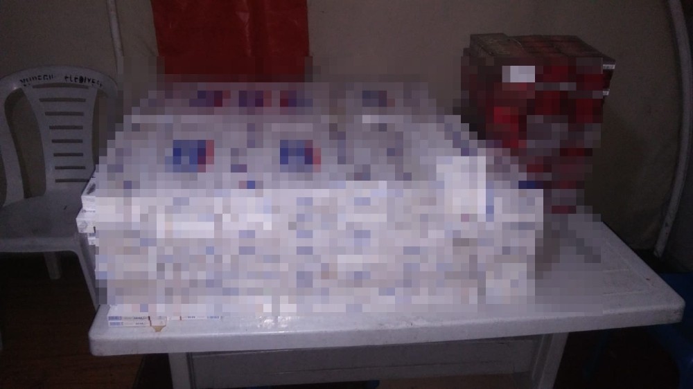 Adana’da bin 670 paket kaçak sigara ele geçirildi 