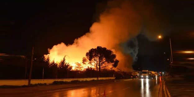 Adana'da korkutan yangın: 1 gündür söndürülemedi