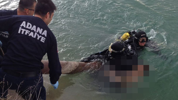 Adana'da cesedi 4 kilometre ileride bulundu