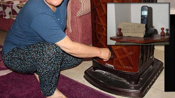 Adana’da dolandırıcıları yakalatan not