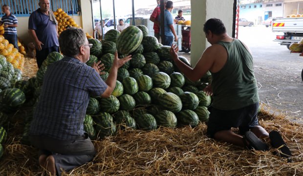 Adana’da domates 50, karpuz 20 kuruşa düştü