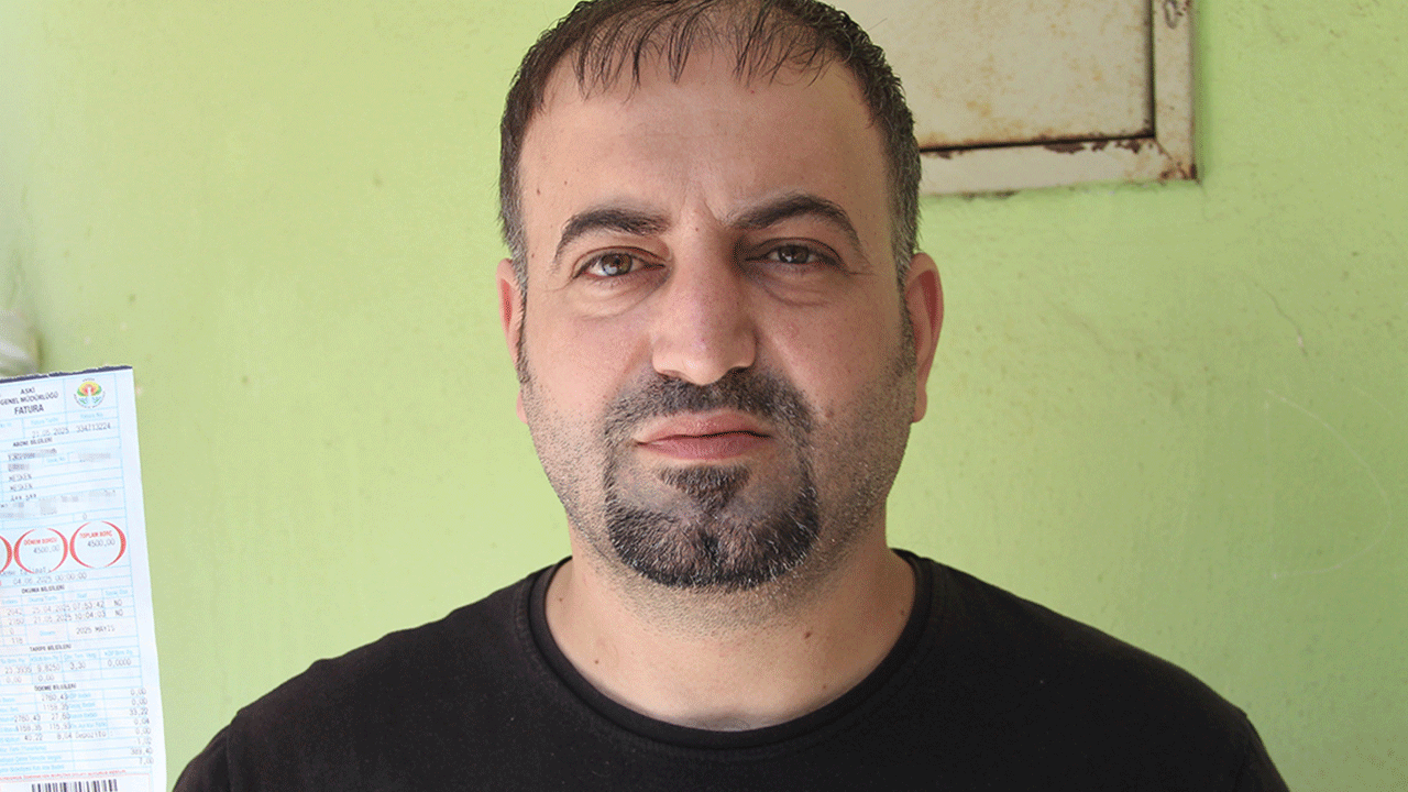 Adana'da eve gelen su faturası tepki çekti!