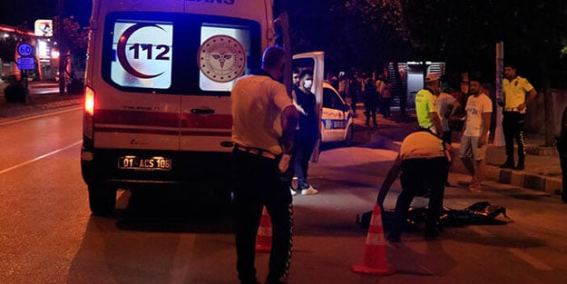 Adana'da feci kaza! Yakınları sinir krizi geçirdi
