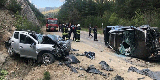 Adana'da feci kaza!